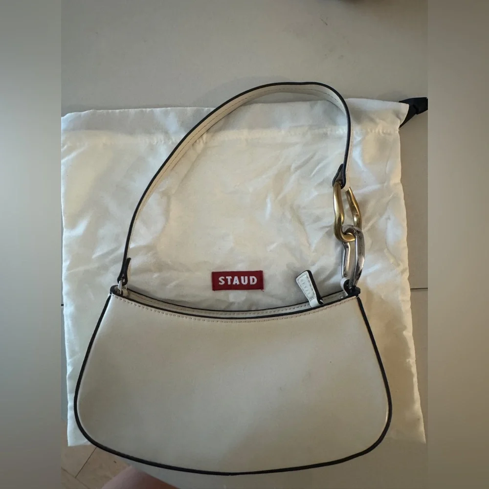 STAUD OLLIE CREAM BAG - Picture 2 of 7